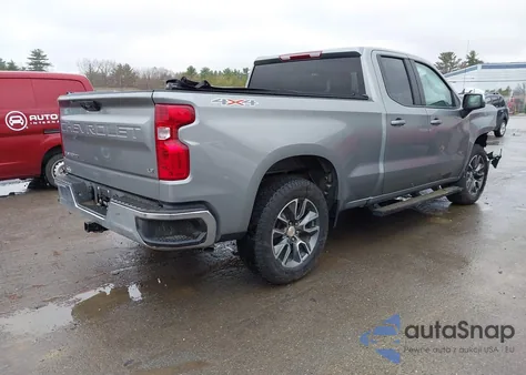 2025 Chevrolet Silverado 1500 4Wd Double Cab Standard Bed Lt With 2Ft из США, поврежденный, VIN 1GCRKKEK3SZ107436
